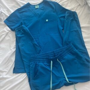 Blue Scrubs SET